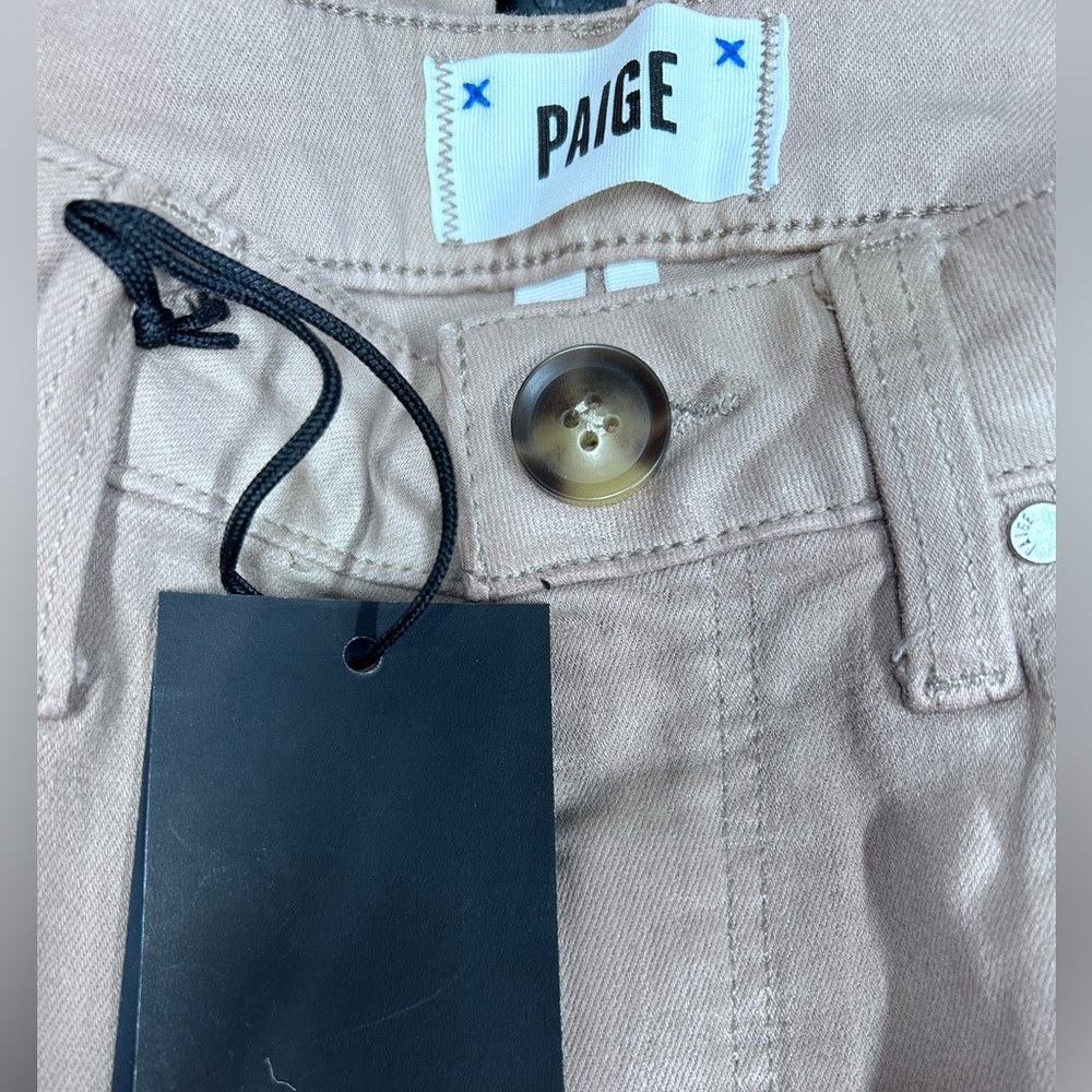 Paige Anessa Ankle Wide Leg Jeans In Sand Size‎ 28 - Picture 10 of 10